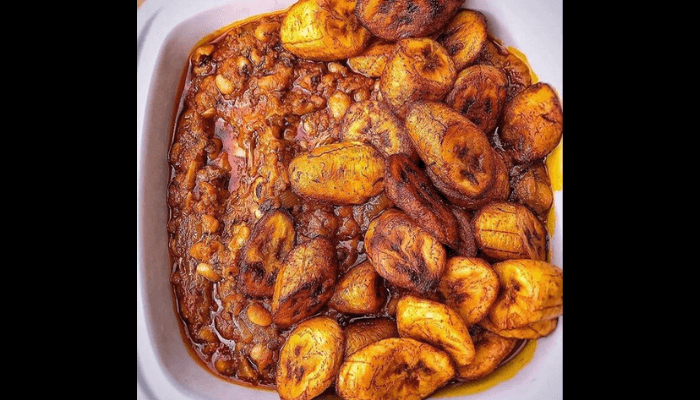 beans and plantain