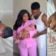 Veekee James welcomes a baby girl with her husband Femi Atere Video