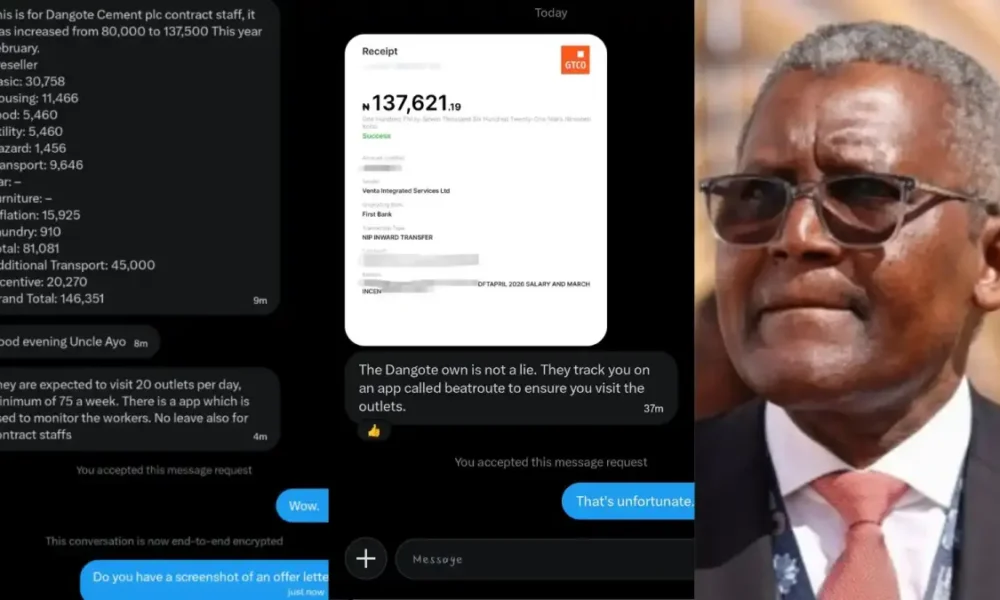 dangote payslip