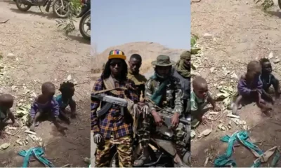 Abducted malnourished toddlers kidnaped by bandits