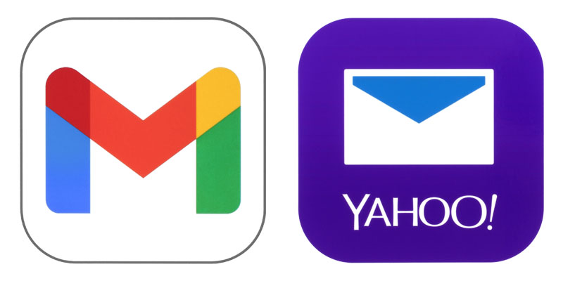 Gmail Yahoo SMTP