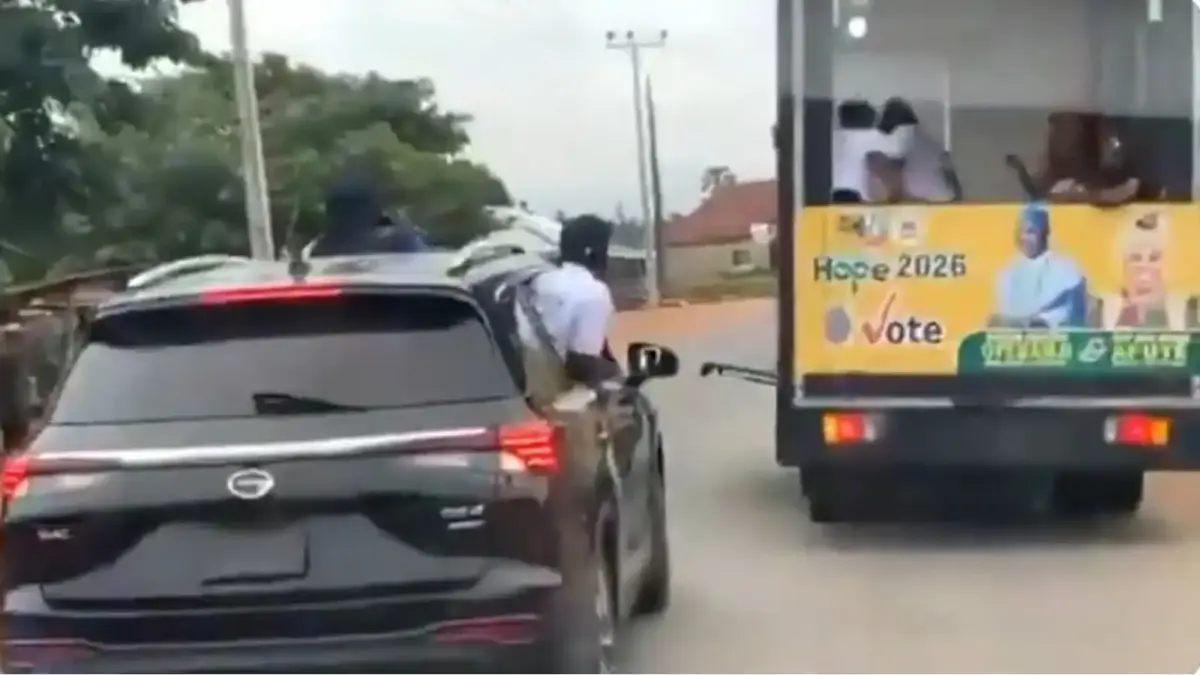 Governor Abiodun Oyebanji campaigning for second term in Ekiti