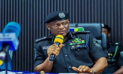 IGP Disu addressing press