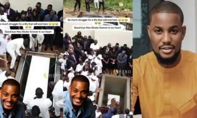 Tears as Nollywood star Alexx Ekubo