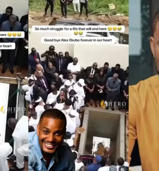 Tears as Nollywood star Alexx Ekubo