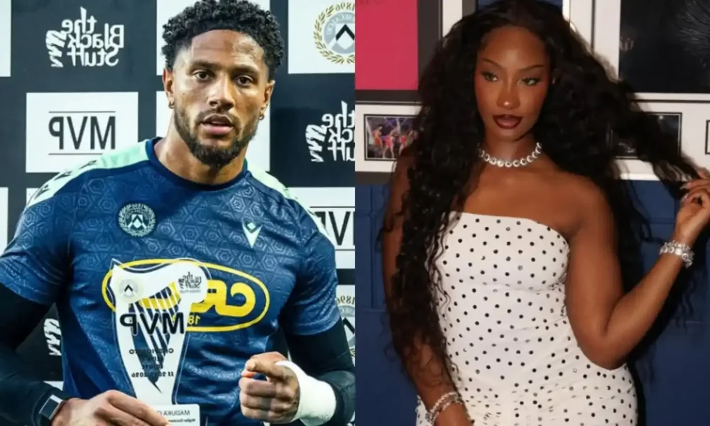 Singer Tems Speaks on Relationship with Super Eagles Goalkeeper Maduka Okoye (Video)