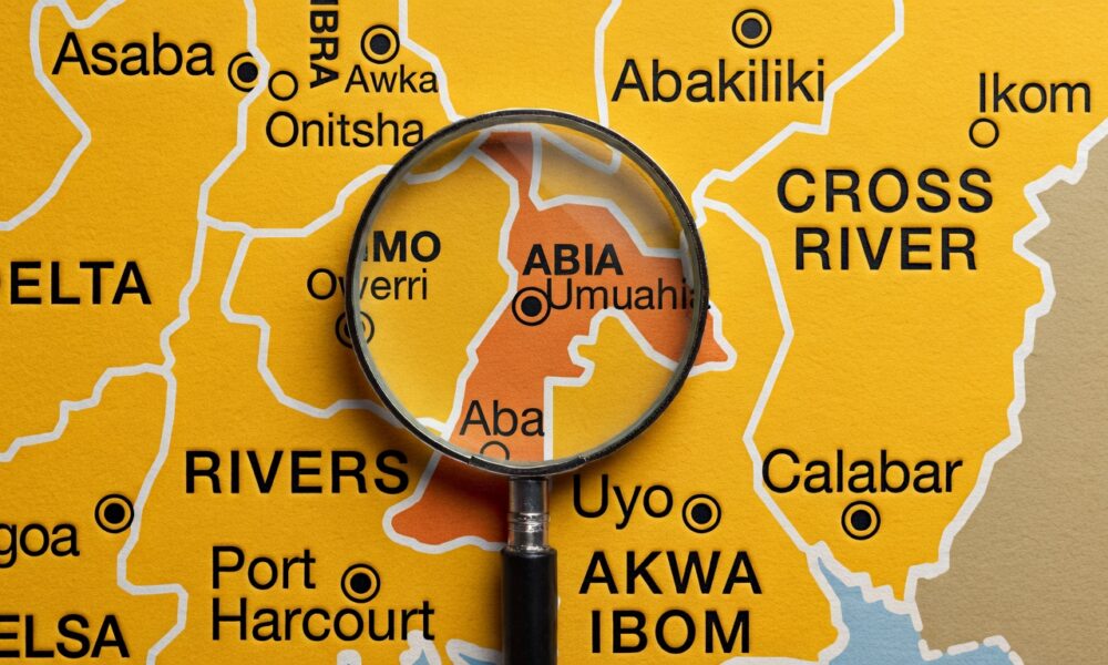 Abia map