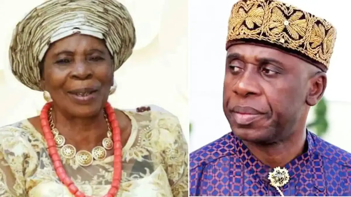Amaechi and her mother