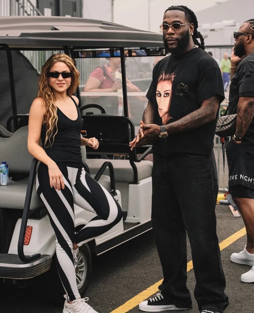 Burna Boy and Shakira
