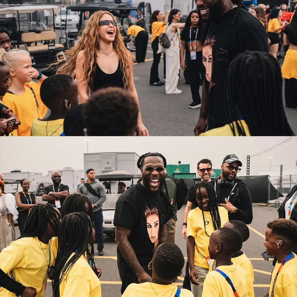 Burna Boy and Shakira