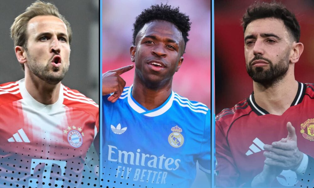 Harry Kane Vinicius Junior Bruno Fernandes