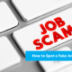 Job scams Blog Featured Image