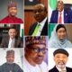 Photo collage of Buhari officials tried by Tinubu government