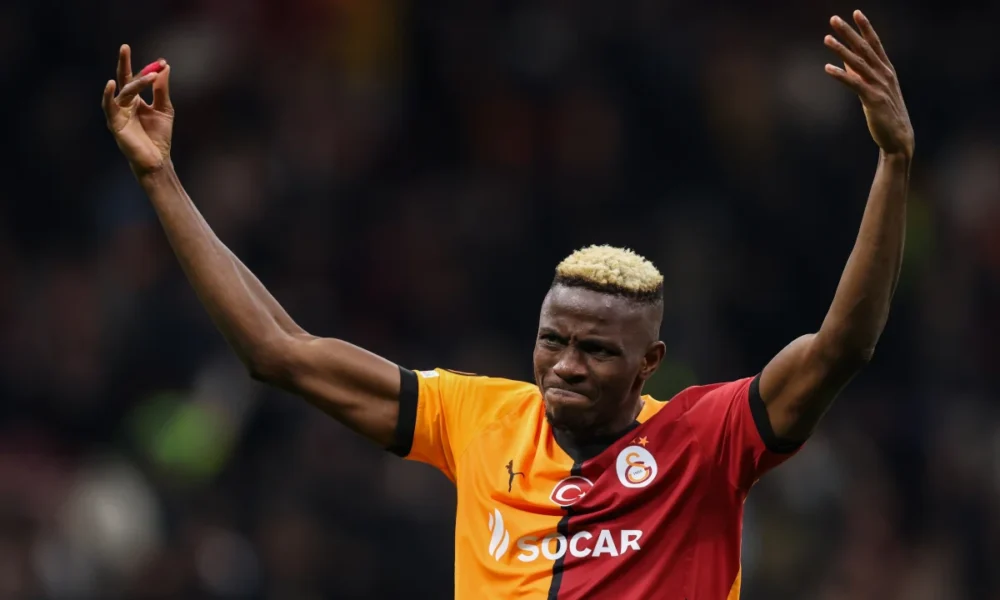 Victor Osimhen Galatasaray smile