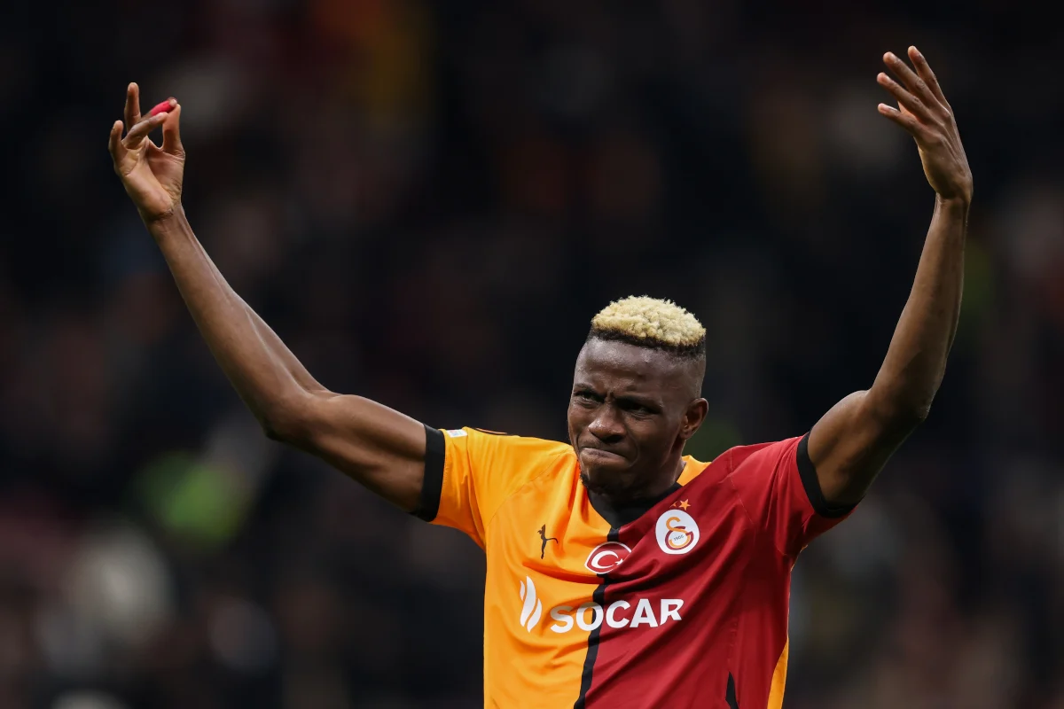 Victor Osimhen Galatasaray smile