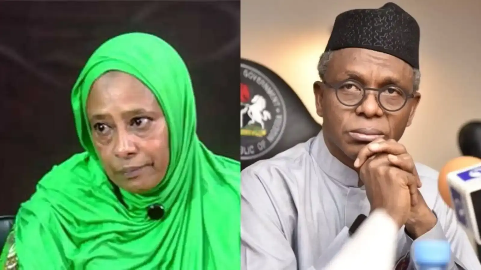 Wife of El Rufai Asia and Mallam Nasir El Rufai