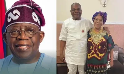 Yoruba and respect na 5 6 Clip of President Tinubu prostrating to greet Senator Orji Uzor Kalu s mum stirs reactions Watch