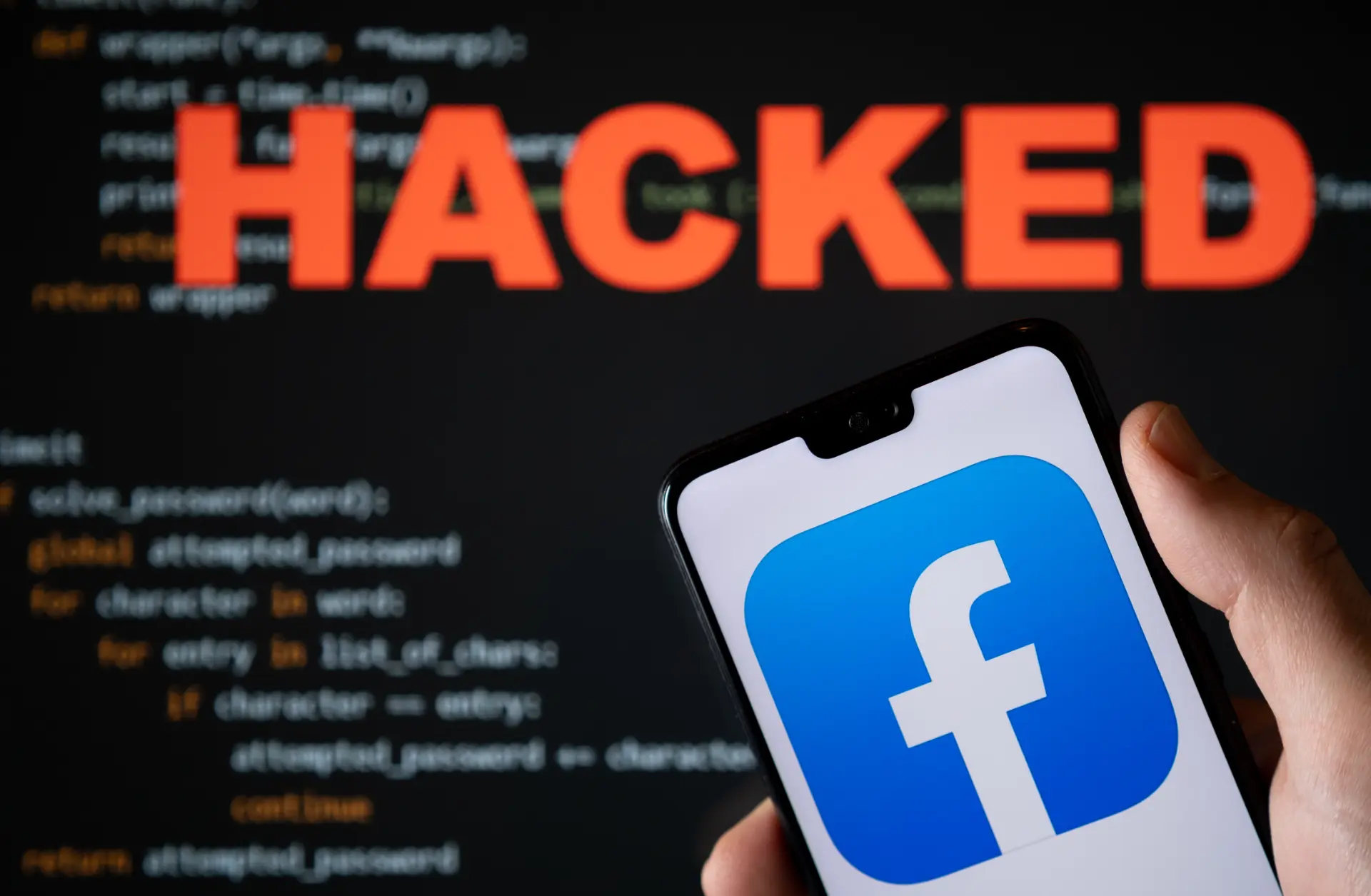 hacked facebook account