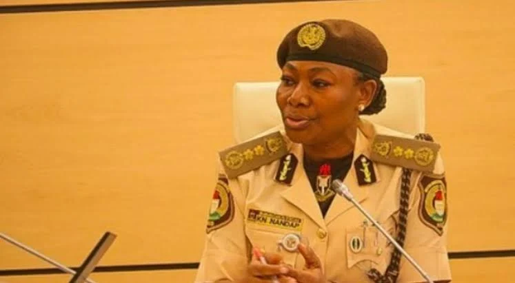 Comptroller-General of the Nigeria Immigration Service, Kemi Nandap