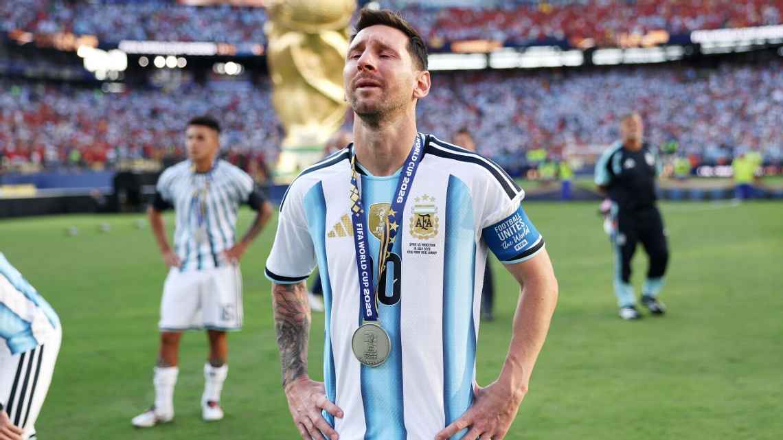 messi in tears