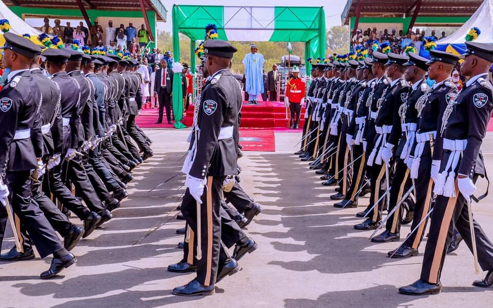 Nigeria Police Parade