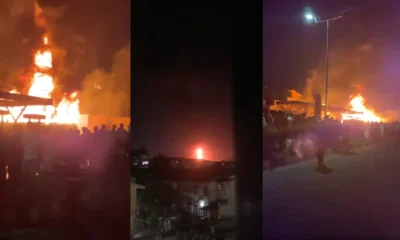 fire explosion