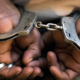 arrested