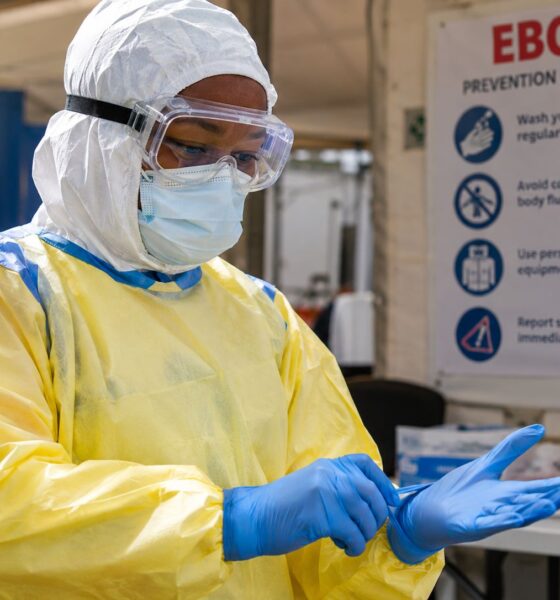 PPE Preparation in an Ebola Clinic