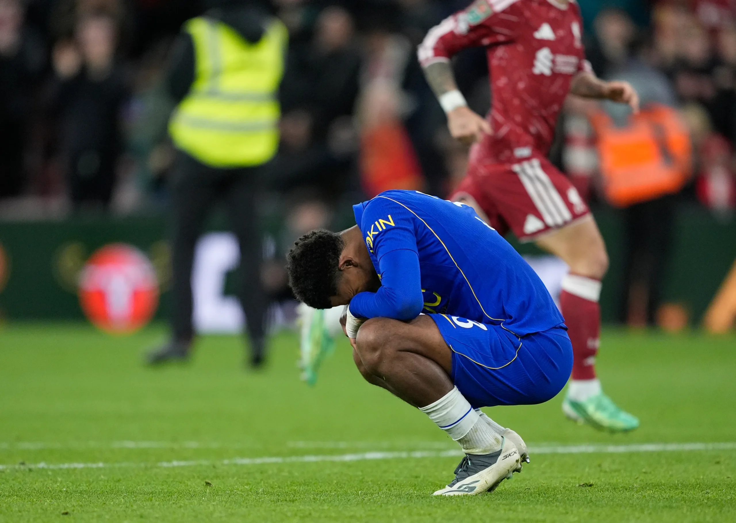 chelseas wesley fofana reacts missing scaled